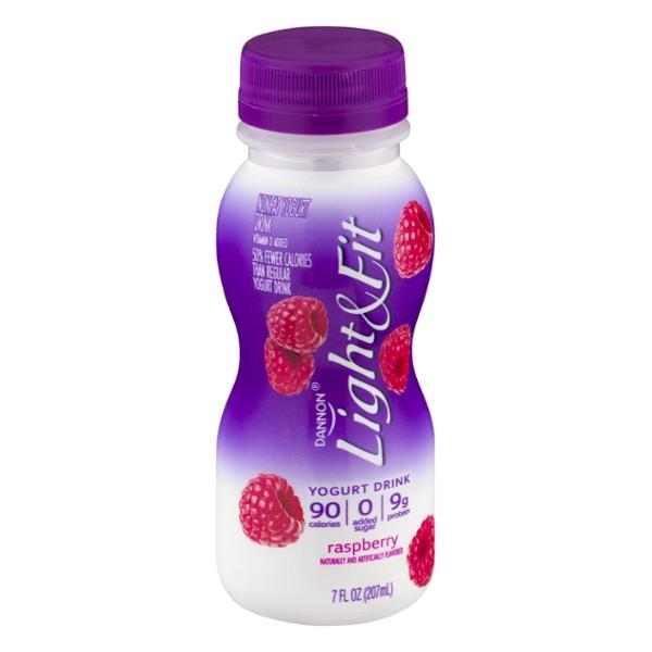 Dannon Light And Fit Raspberry Nonfat Yogurt Drink Hy Vee Aisles Online Grocery Shopping 0243