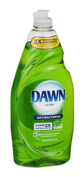 Dawn Ultra Dishwashing Liquid Antibacterial Apple Blossom Hy Vee Aisles Online Grocery Shopping