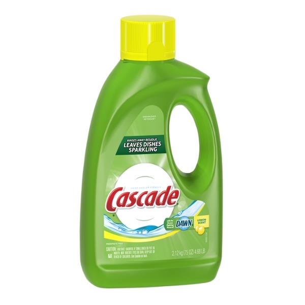 Cascade Gel with Clorox Lemon Scent Dishwasher Detergent | Hy-Vee ...