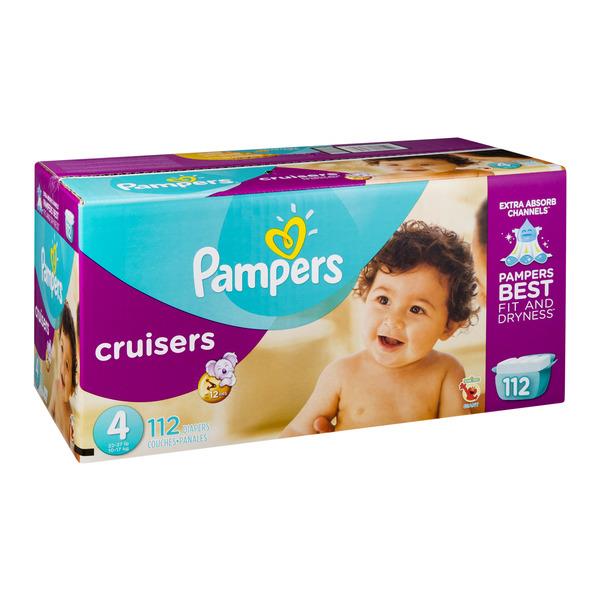 Pampers Cruisers Size 4 Diapers | Hy-Vee Aisles Online Grocery Shopping