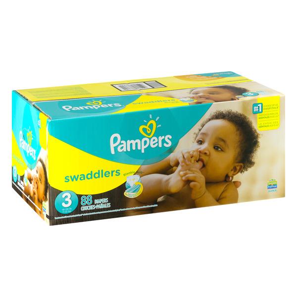 Pampers Swaddlers Size 3 Diapers | Hy-Vee Aisles Online Grocery Shopping