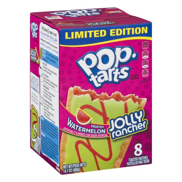 Kellogg's PopTarts Jolly Rancher Frosted Watermelon Toaster Pastries 8Ct HyVee Aisles Online