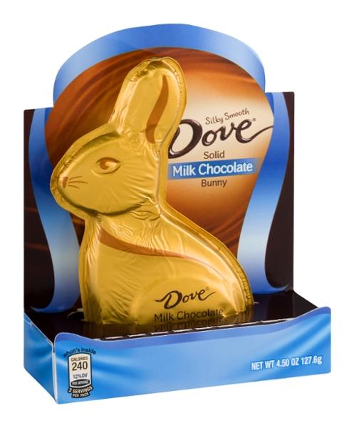 Dove Chocolate Bunny Nutrition Facts