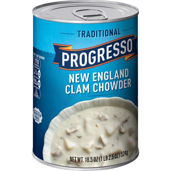 Progresso Traditional New England Clam Chowder Soup | Hy-Vee Aisles ...