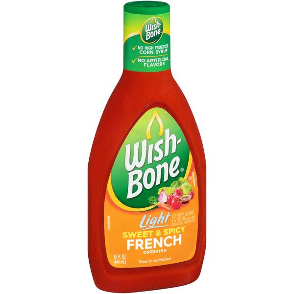 WishBone Light Sweet & Spicy French Dressing Bottle HyVee Aisles