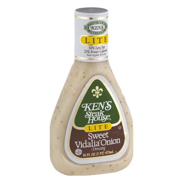 Ken's Steak House Lite Sweet Vidalia Onion Dressing HyVee Aisles