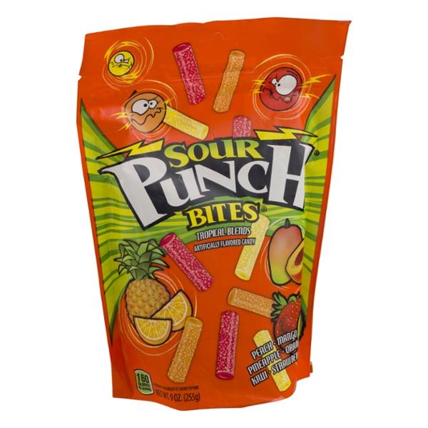 Sour Punch Bites Bites, Tropical Blend | Hy-Vee Aisles Online Grocery ...