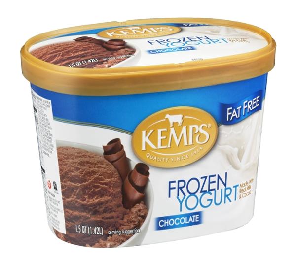 Kemps Fat Free Chocolate Frozen Yogurt | Hy-Vee Aisles Online Grocery ...