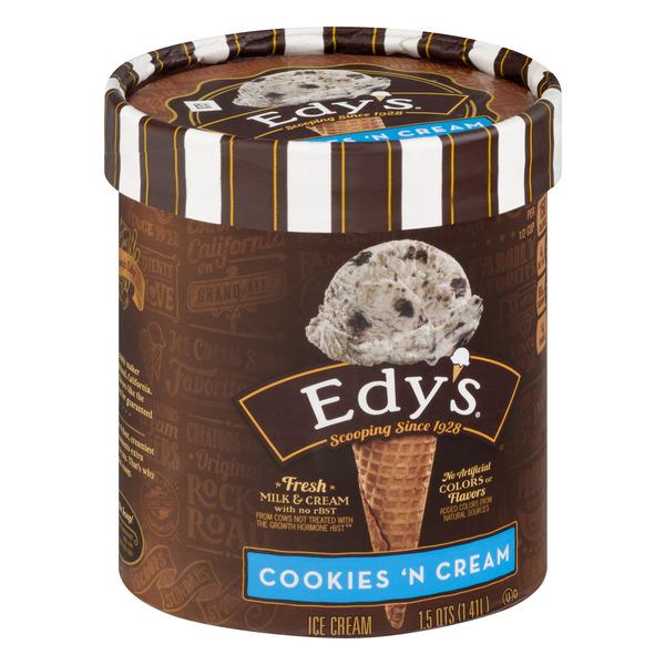 Edy's Grand Cookies & Cream Ice Cream HyVee Aisles Online Grocery Shopping