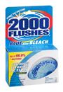 2000 Flushes Blue Plus Bleach 2Ct