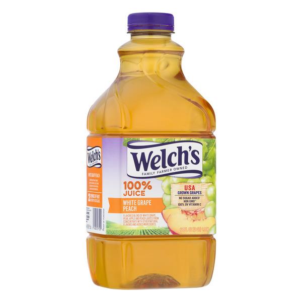 Welch's 100% White Grape Peach Juice | Hy-Vee Aisles Online Grocery ...