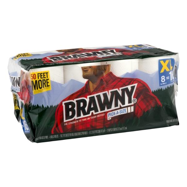 brawny pick a size paper towels