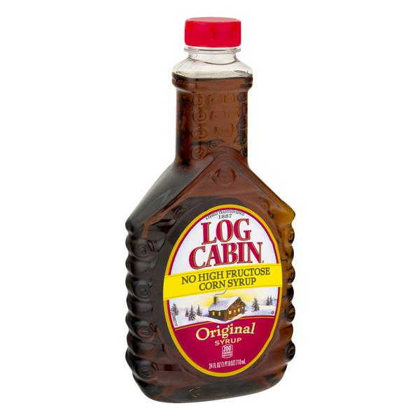 log cabin all natural table syrup