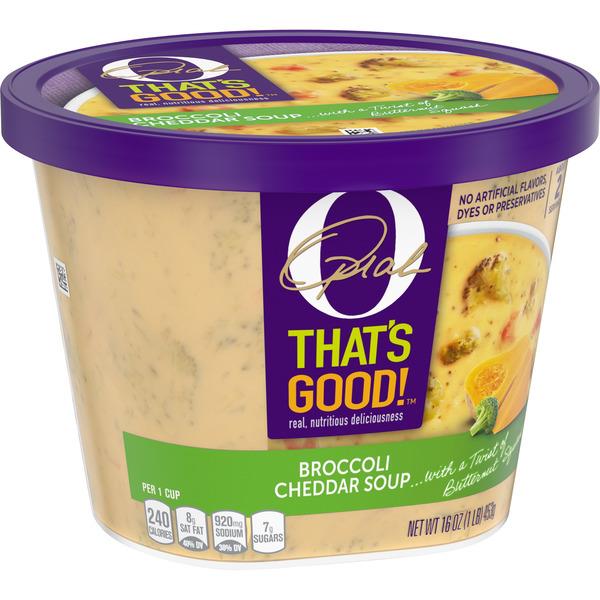 Oprah O That's Good Broccoli Cheddar Soup HyVee Aisles Online