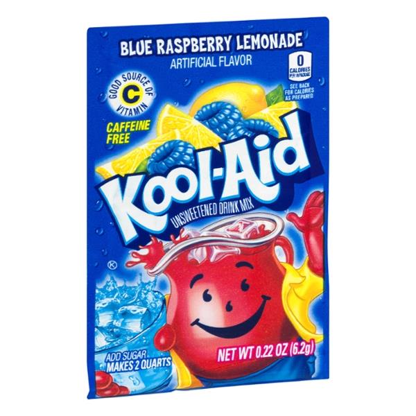 KoolAid Blue Raspberry Lemonade Unsweetened Drink Mix HyVee Aisles