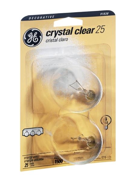 ge crystal clear 25