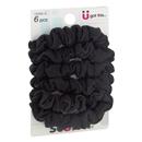 Scunci Hair Scrunchies Black