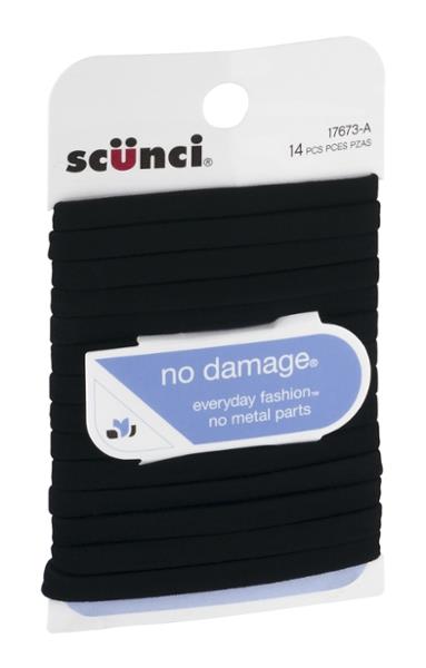 Scunci No Damage Hair Ties Black Hy Vee Aisles Online Grocery