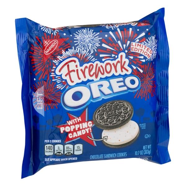 Oreo Firework Chocolate Sandwich Cookies Limited Edition | Hy-Vee