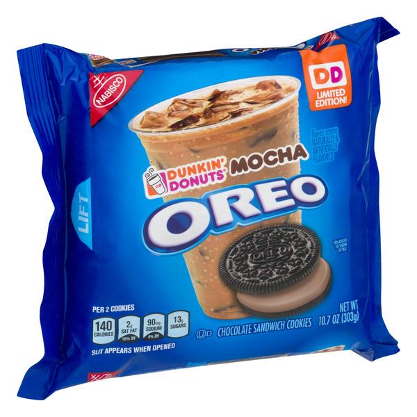 Nabisco Oreo Limited Edition Dunkin Donuts Mocha | Hy-Vee Aisles Online ...