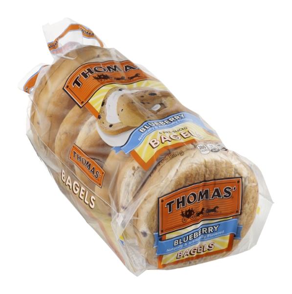 Thomas' PreSliced Bagels Blueberry HyVee Aisles Online Grocery Shopping