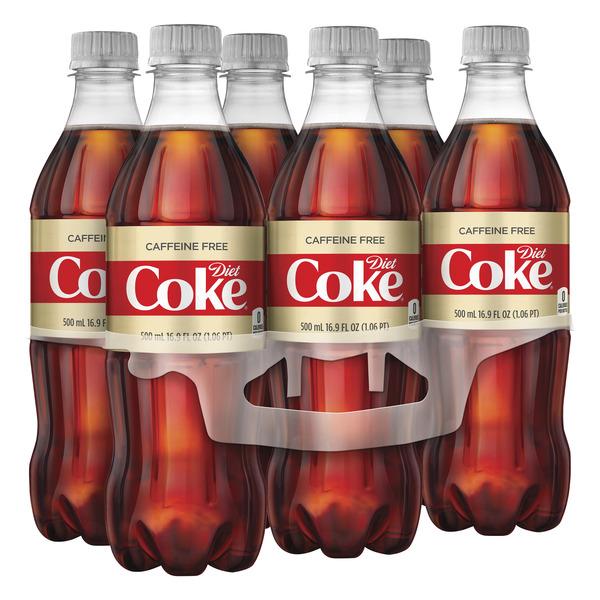  Diet Coke Caffeine Free 6 Pack Hy-Vee Aisles Online Grocery Shopping