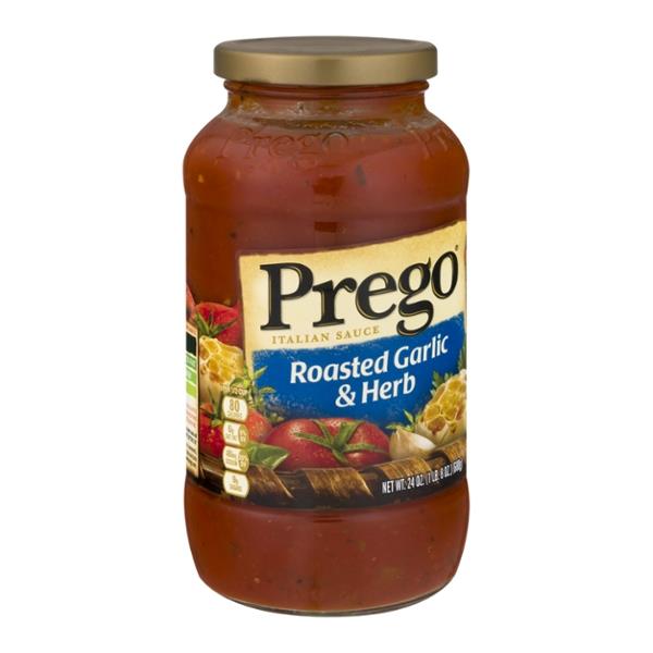 Prego Roasted Garlic And Herb Italian Sauce Hy Vee Aisles Online Grocery Shopping 0728