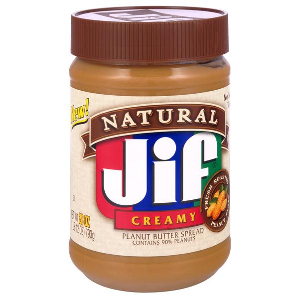 Jif Natural Creamy Peanut Butter HyVee Aisles Online Grocery Shopping