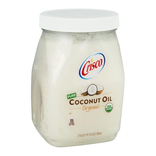 Crisco Pure Organic Coconut Oil HyVee Aisles Online Grocery Shopping