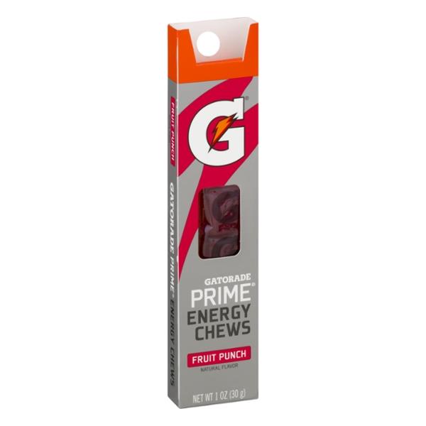 Gatorade G Series Prime Fruit Punch Energy Chews HyVee Aisles Online