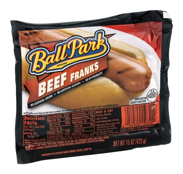 Ball Park Beef Franks HyVee Aisles Online Grocery Shopping
