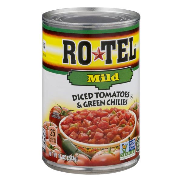 Ro*Tel Mild Diced Tomatoes & Green Chilies | Hy-Vee Aisles ...