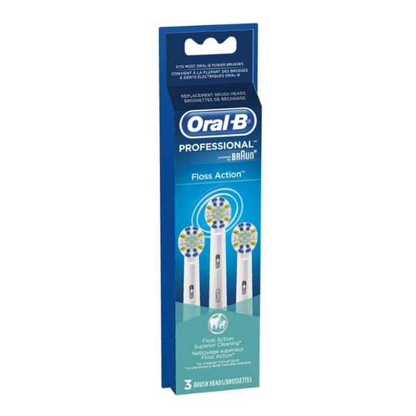 Oral-B Floss Action Replacement Toothbrush Head | Hy-Vee Aisles Online Grocery Shopping
