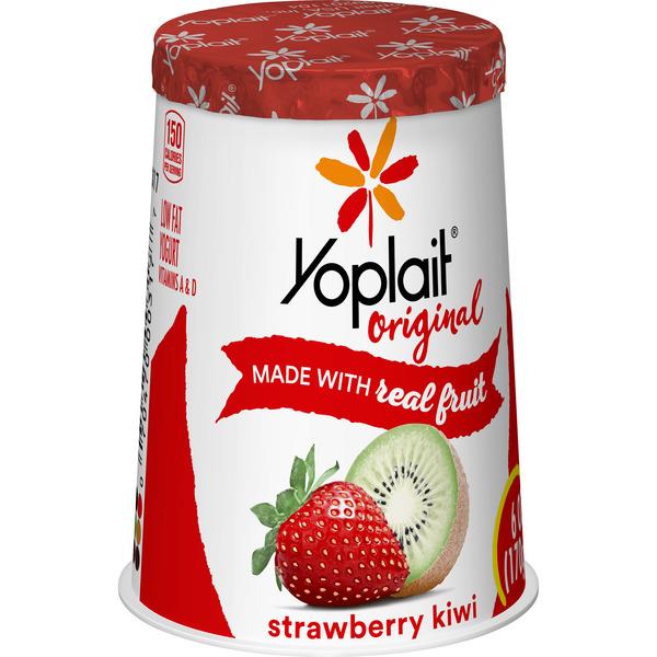 Yoplait Original Strawberry Kiwi Low Fat Yogurt HyVee Aisles Online