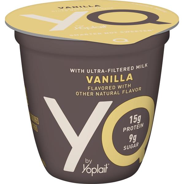 YQ by Yoplait Vanilla Single Serve Yogurt Made with Cultured Ultra