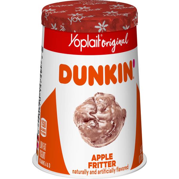 Yoplait Dunkin Apple Fritter Yogurt HyVee Aisles Online Grocery Shopping