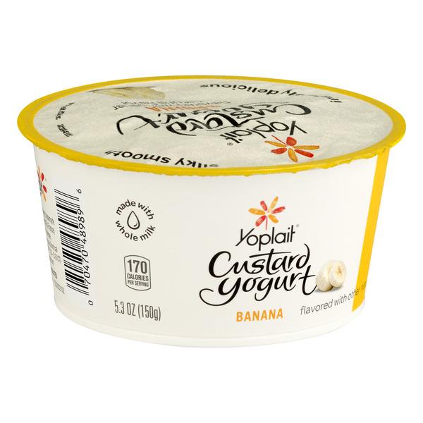 Yoplait Banana Custard Yogurt HyVee Aisles Online Grocery Shopping