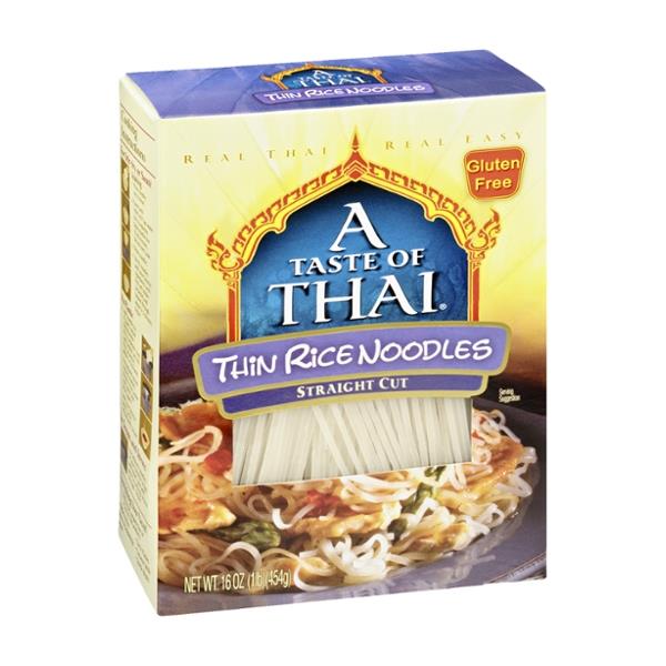 A Taste of Thai Rice Noodles, Thin, Straight Cut HyVee Aisles Online