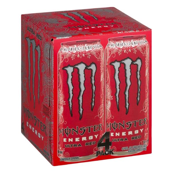 Monster energy ultra red какой вкус