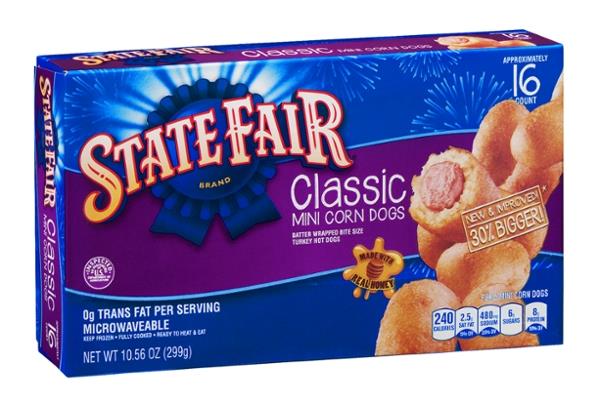 State Fair Classic Mini Corn Dogs 16Ct | Hy-Vee Aisles Online Grocery