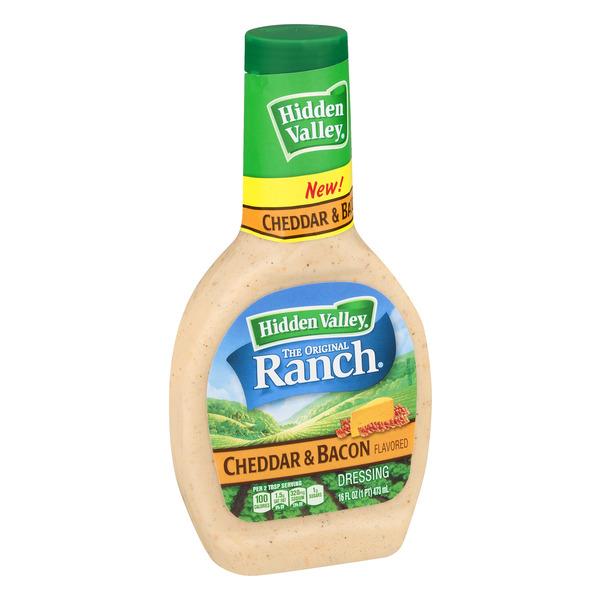 Hidden Valley Topping & Dressing, Cheddar & Bacon HyVee Aisles