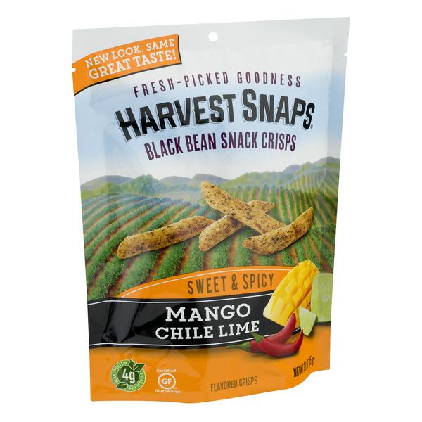 Harvest Snaps Black Bean Snack Crisps Mango Chile Lime | Hy-Vee Aisles ...