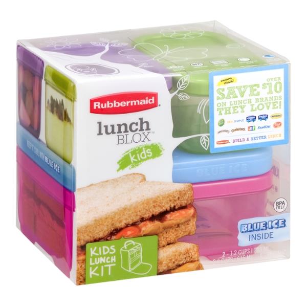 Pack Perfect Lunches Easily with New Rubbermaid LunchBlox Kids Kits - Mommy  Kat and Kids