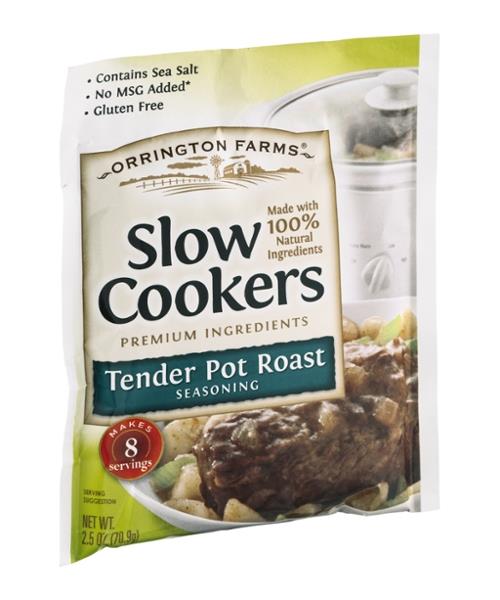 Orrington Farms Slow Cookers Tender Pot Roast Seasoning HyVee Aisles
