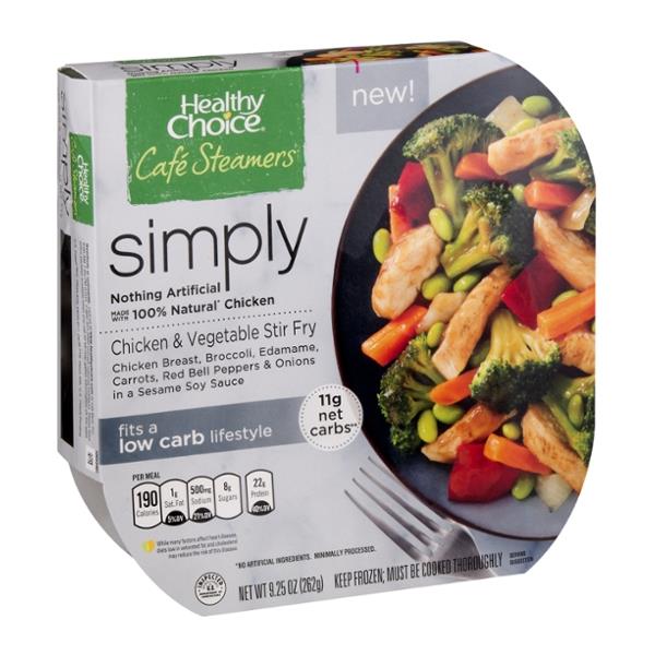 Healthy Choice Cafe Steamers Simply Chicken & Vegetable Stir Fry | Hy ...