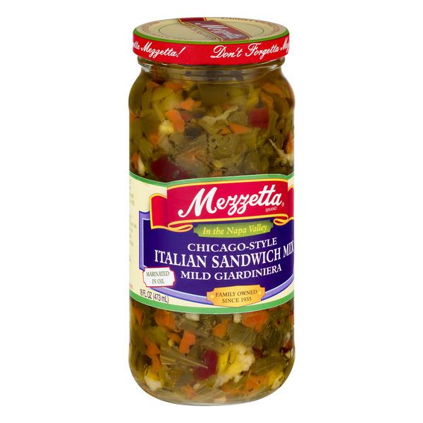 Mezzetta Chicago Style Italian Sandwich Mix Mild Giardiniera Hy Vee