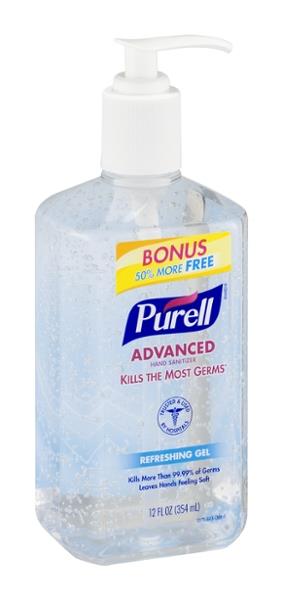 Purell Advanced Refreshing Gel Hand Sanitizer Hy Vee Aisles Online Grocery Shopping 7135