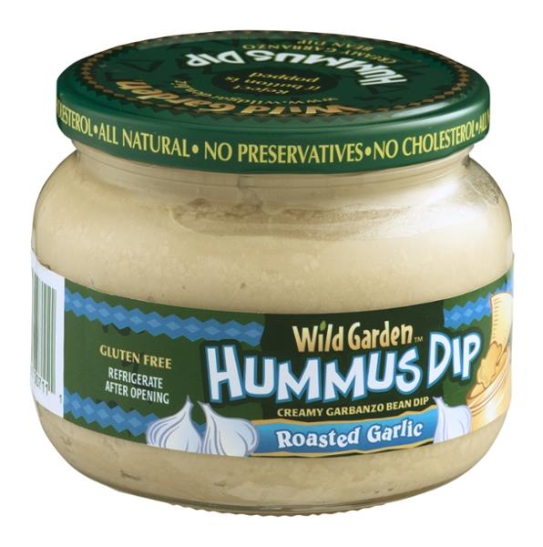 Wild Garden Hummus Dip Roasted Garlic Hy Vee Aisles Online