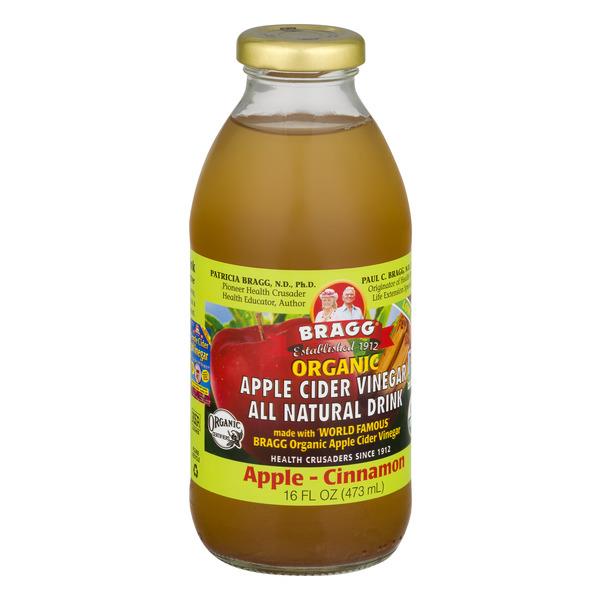 Bragg Organic Apple Cider Vinegar Apple Cinnamon Drink | Hy-Vee Aisles ...