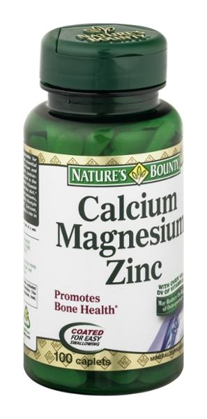 Natures Bounty Calcium Magnesium Zinc Caplets Hy Vee
